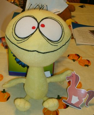 The Cheese doll Cartoon Network sent me.
