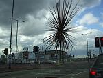 B of the broken. 
The biggest peice of public art in UKOGBANI, the B of the Bang will sit outside Manchester's Commonwealth stadium for not a lot...