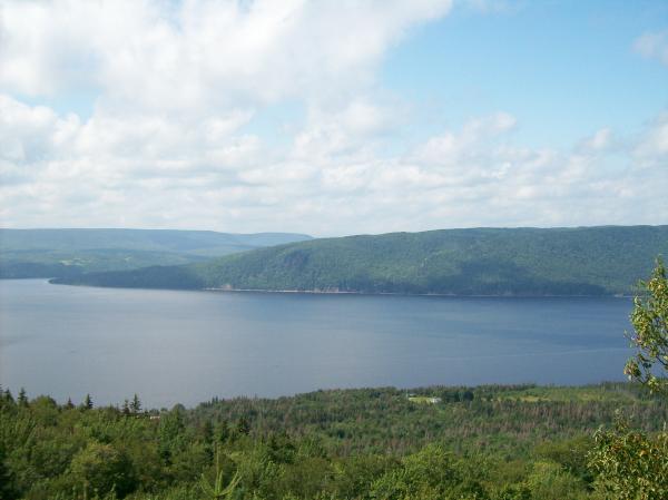 Scenic Look Out --- Cape Breton Island, Nova Scotia.